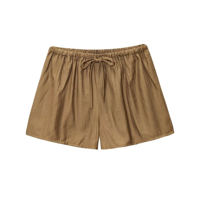 Kaslead New Arrival Women's Clothing Fashion Style Fashion Wrinkle Effect Coat Shorts 5427733 1255451