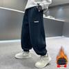 Boys' Thickened Fleece-Lined Corduroy Pants - New 2025 Autumn/Winter Collection