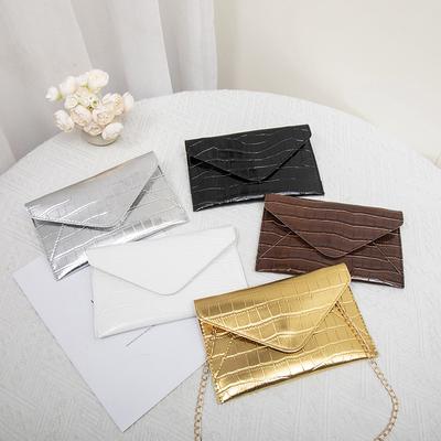 JYL Women's Sling Bags  Envelope Bag 122 Wallet PU Stone Texture Card Bag