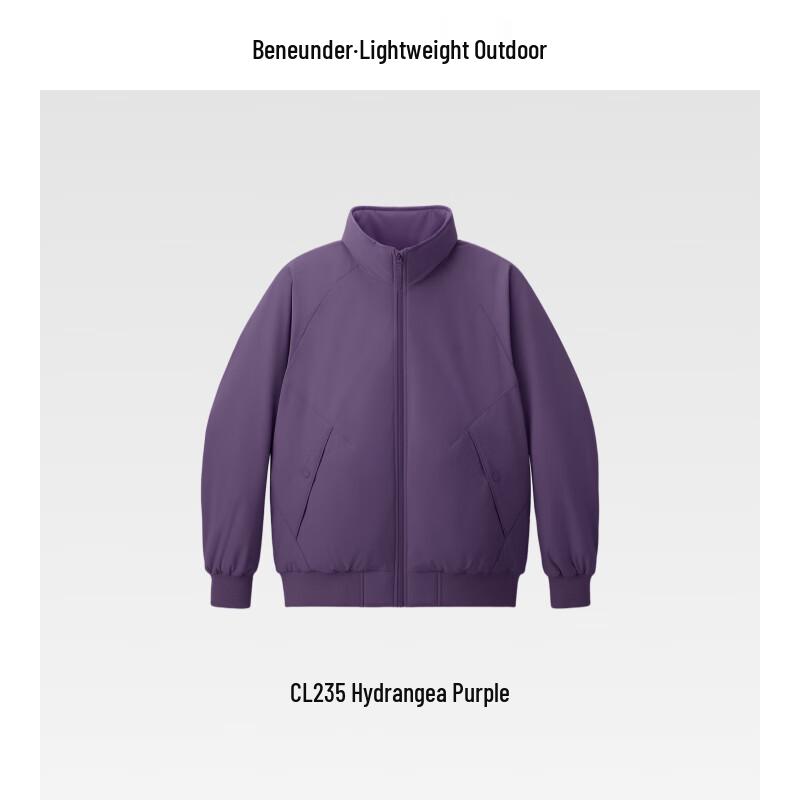 

Beneunder Men s CL235 Air Fleece Stand-Collar Jacket M