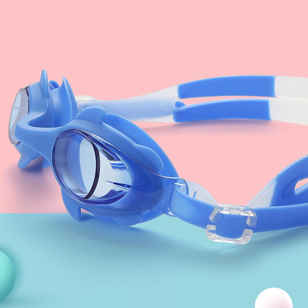 1 Pair Silicone Swimming Goggles Multiple Colors High-definition Anti-fogging Training Goggles For Boys Girls