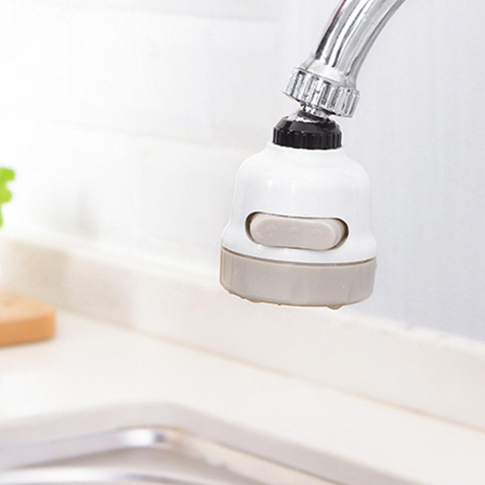 White Anti-splash Tap Water Filter Nozzle Household Tap Water Filtration and Pressurization