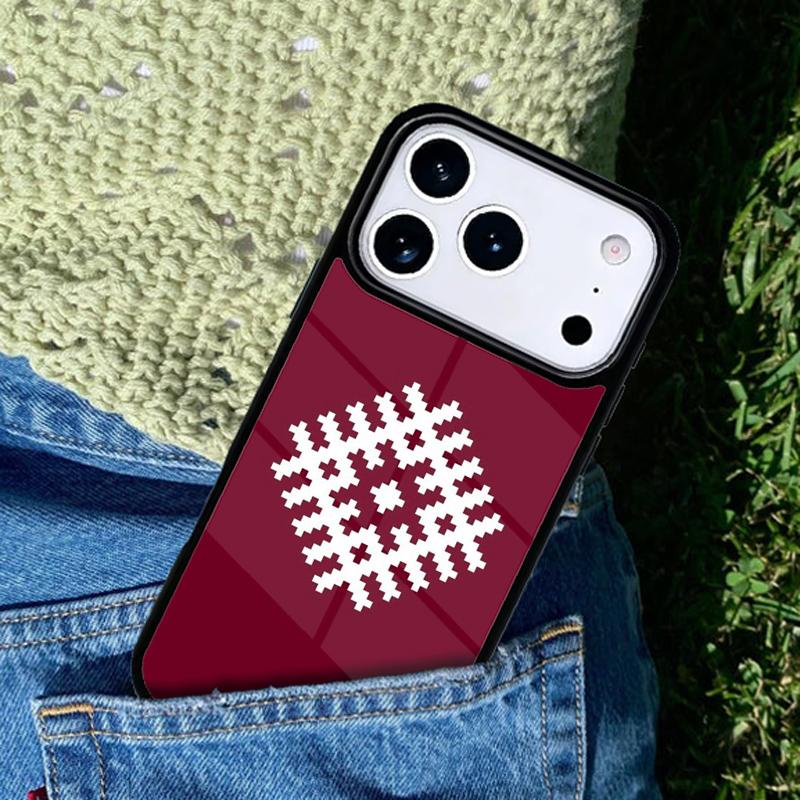 Latvian Ethnic Sun Tree Luxury mobile phone case Compatible with IPhone 17 16 15 14 13 12 11Pro Max 17 Air cover