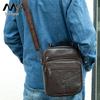 Men's Genuine Leather Crossbody Phone Bag - Business & Commute