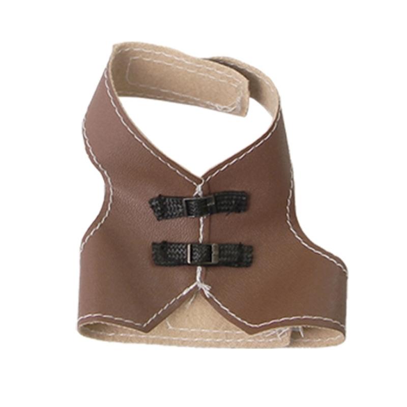 Fashionable Pet Bird Vest Comfort for Cockatiel Parrots Bird Outfit Flying Suit Leather Apparel S коричневый