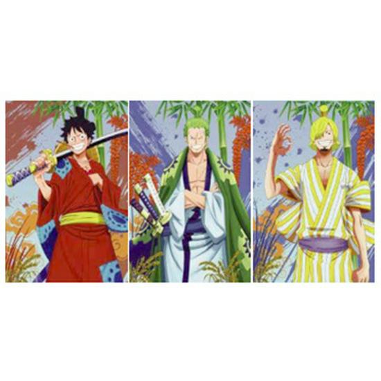 One Piece 3D Anime Farbverlauf Lentikular Stereoskopisches Gemälde