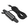 Acoustic Guitar Electric Transducer Soundhole Pickup Preamplifier Punching Free Accessories