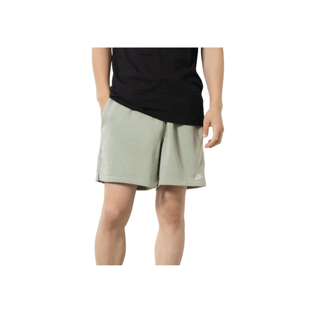 Nike Logo Elastic Waist Three-Quarter Casual Shorts Men shorts Green FN3521-370