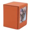 Photo Storage Box Multipurpose Large Capacity Magnetic Lid Closure PVC Picture Storage Container for   Photo Bank Cards Stamps