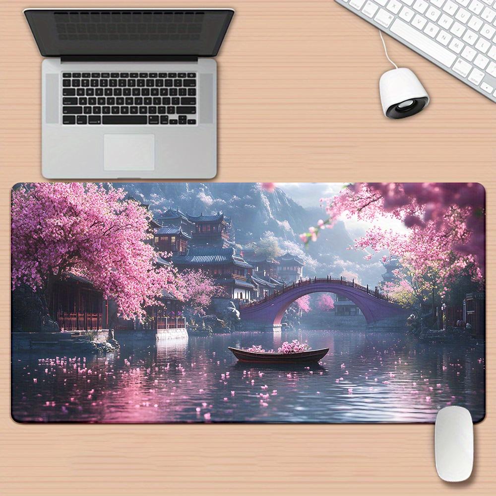 Extended Gaming Mouse Pad Desk Mat Cloth Surface Non Slip Rubber Base PC Laptop Keyboard Gift