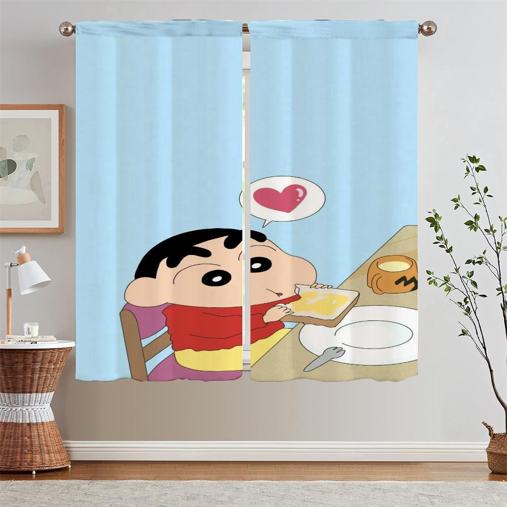 

Шторы Шин-чан для гостиной 2 штуки Бесплатная доставка Дом и Декор Тканевые шторы Подхваты Затемняющие шторы Щупальца W50xH70cmx2pcs-CL