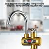 3KW Gold Electric Water Faucet Heater Tankless Electric Water Heater Led Digital Display Bathroom Kitchen Heater Faucet