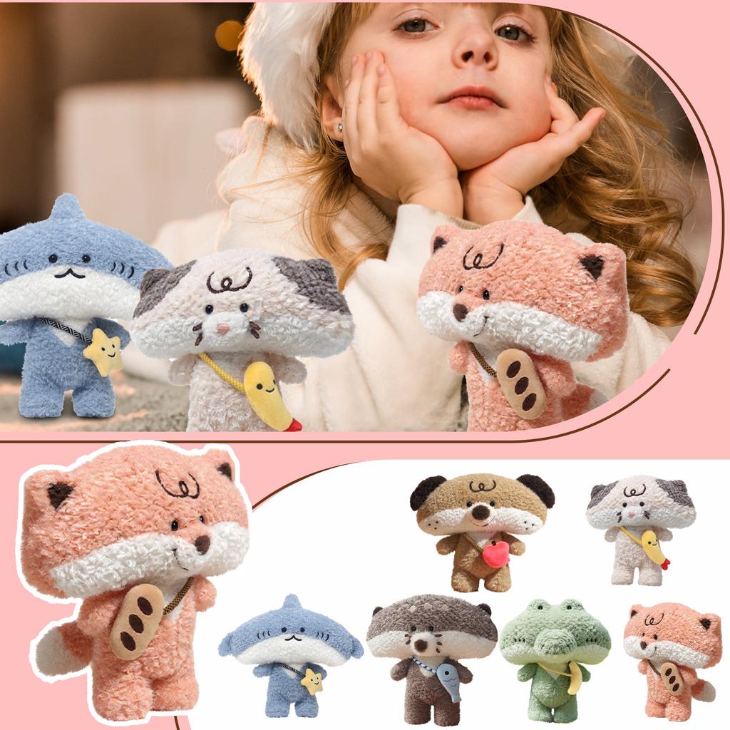 Plüschtiere sind niedlich und eignen sich zum Verschenken.. Sie sind aus sicheren Materialien für Jungen und Mädchen hergestellt.