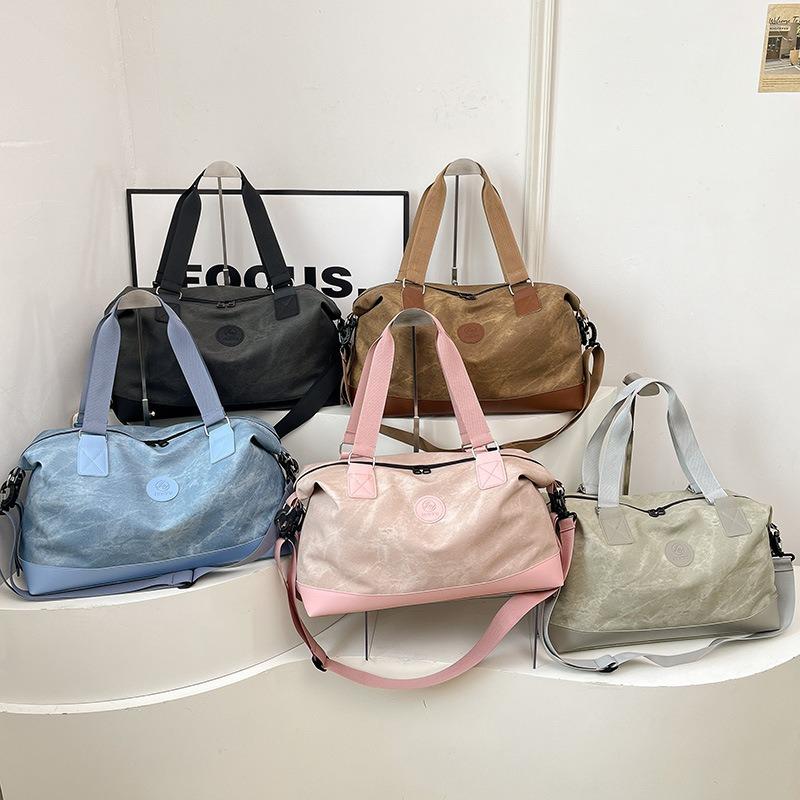 Short trip bag women's new portable large-capacity lightweight duffel bag storage bag business trip portable luggage bag