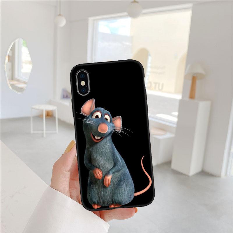 CJ43 Disney Ratatouille Soft Shell Phone Case for OPPO A3 Pro A72 A74 A76 A77 A77S A78 A79 A94 A95 A18 A40M A58