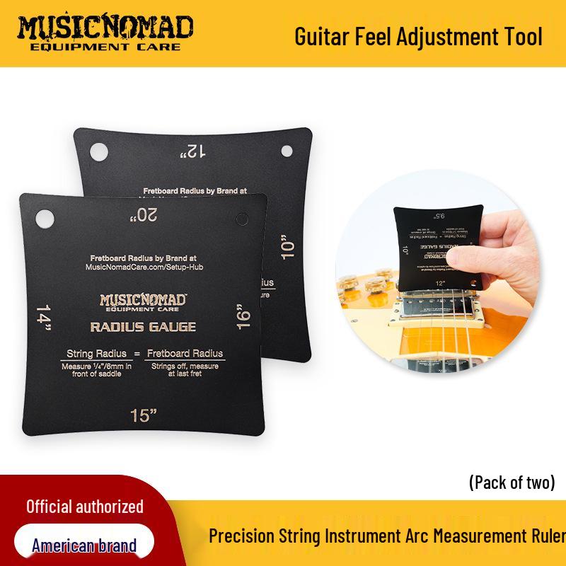MusicNomad MN603 Guitar Fretboard Radius Gauge & Curvature Tool