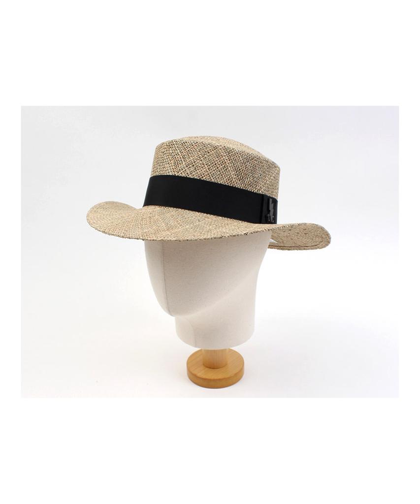 Yunibeosyeolkemiseuteuli Bau Flat Long Panama Hat Bk Panama Hat