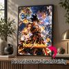 Personalized Dragon Ball Goku Diamond Art Custom Name 5D Diamond Painting Full Drill DIY Craft