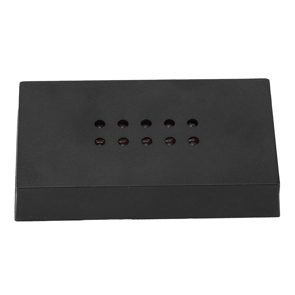 LED Light Lamp Display Stand Glass Art Base Holder (Colorful Light S)