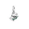 Animal Series Bead Dog Owl Turtle Fox Teddy Bear Dangle Charm Fit Original European 925 Sterling copper Bracelet DIYZircon Gift