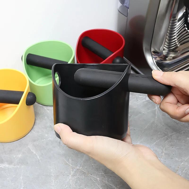 Kaffee Abschlagbox Rutschfest Stoßdämpfend Espresso Kaffeesatz Behälter Abfallbehälter Professionelles Heim Barista Zubehör Werkzeuge