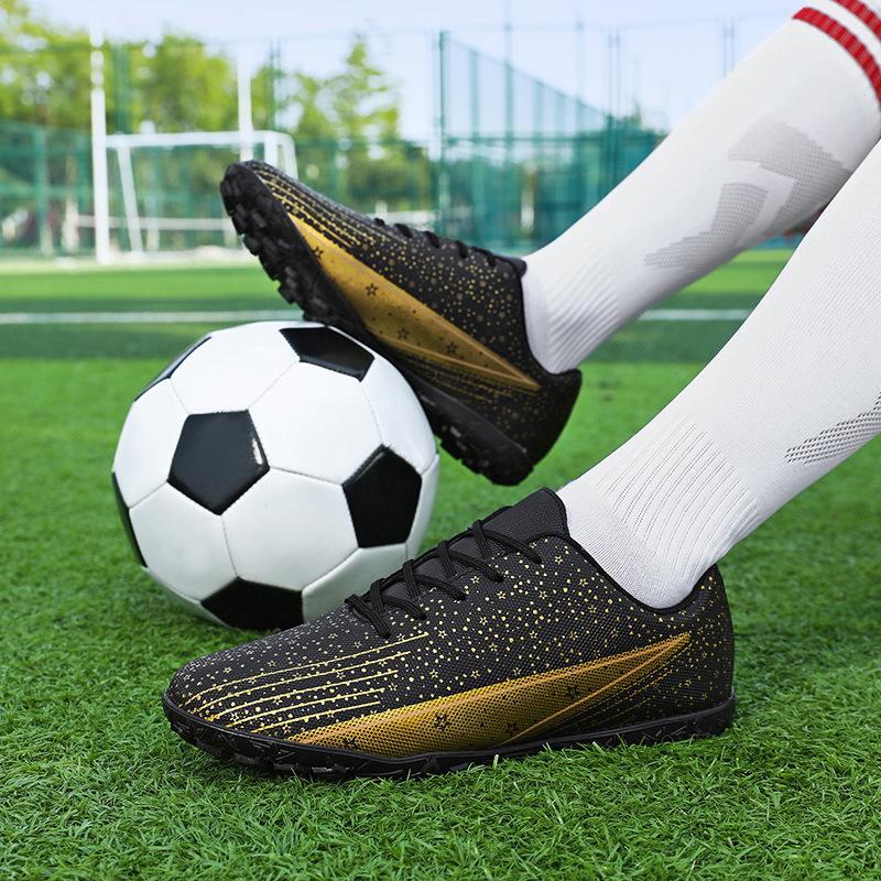 Children's football shoes male youth football shoes student female TF broken nail football shoes male