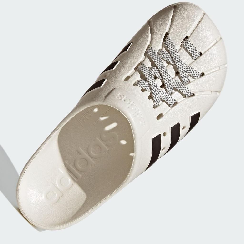 Adidas Adilette Clogs Core Size Japan JH9849, White/Core Black/Wonder Gray, 29.5cm,