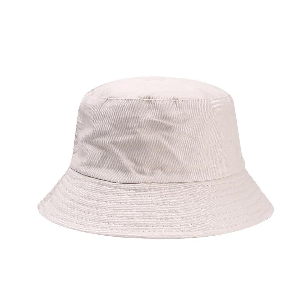 Fashion Denim Washed Bucket Hat Retro Foldable Fisherman Cap Cotton Casual Sun Hat Summer Outdoor Sunscreen Cap for Women Men