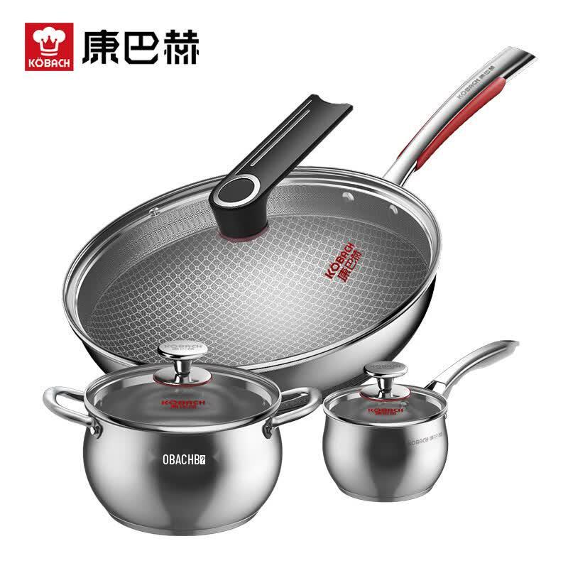 Kangbach KGS-T03X 3-Piece Cookware Set