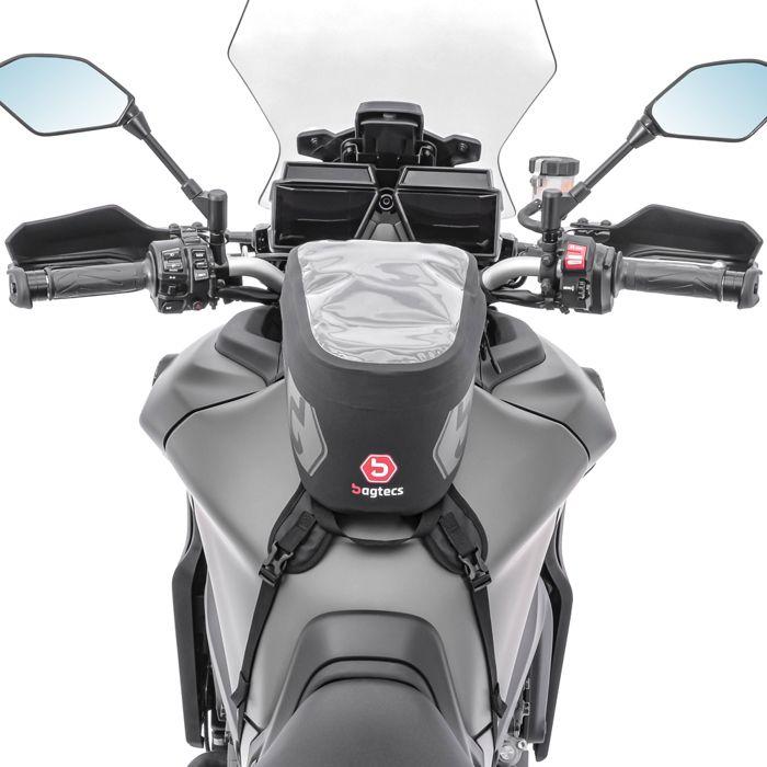 Sacoche de réservoir moto - WPX8 - 8 L - Étanche - Fixation magnétique 4 aimants