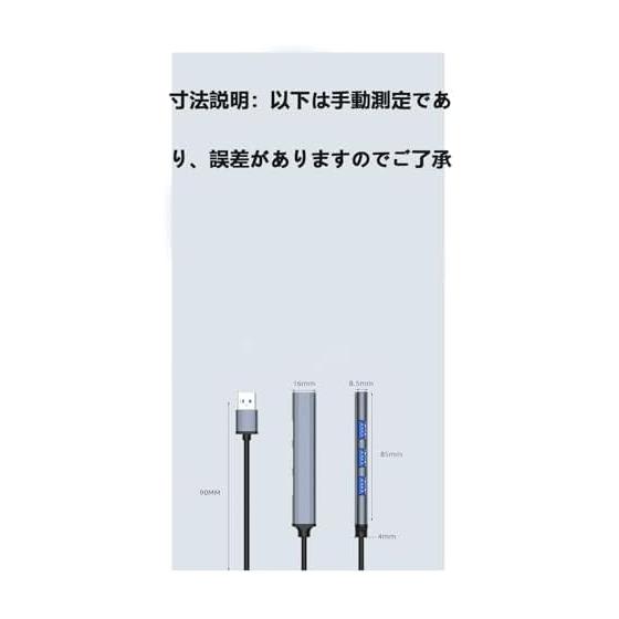 USB 3.0 Hub 4-in-1 Ultra Thin Portable USB3.0 Maximum Transmission Speed 3.0Gbps USB Expansion Compatible with Windows/Mac/PS4/PS5/Chromebook, Etc.