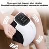 Knee Massager With Heat, Wireless Knee Heating  Device, 3 Heat , Rechargeable 2400mAh Battery, Portable Pain Relief Massager