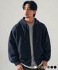 Fp142 New Wave Crop Zip-Up Hoodie Navy Sjhd1535