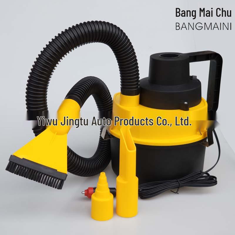 12V High-Power Car Vacuum Cleaner with Strong Suction