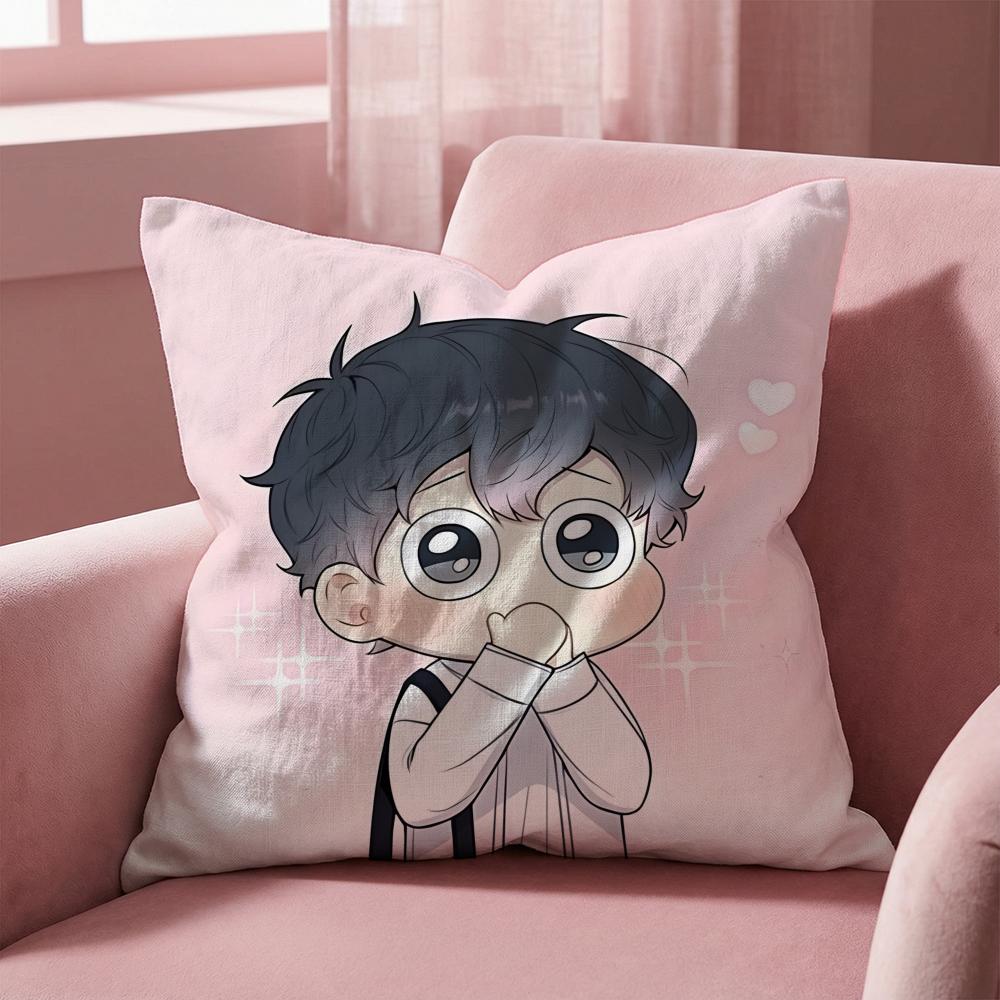Cherry Blossoms After Winter Cushion Cover Multi-Scene Pillow Cover for Home & Car - Reversible, Soft & Durable for Daily Use