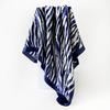 90cm silk scarf zebra pattern women's new arrival bag headscarf shawl artificial silk satin printing square scarf