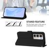 For Xiaomi Redmi 15 5G Case Solid Color Wallet Leather Phone Cover with Strap