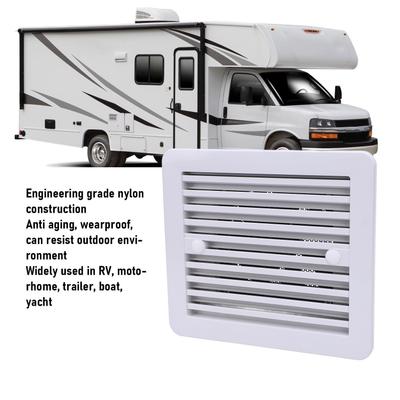 Ventilateur de ventilation latérale pour camping-car 12V Unidirectionnel Silencieux Air Ventilation Ventilateur d'extraction pour camping-car Remorque Bateau Camping Yachts 20.5x18.5cm