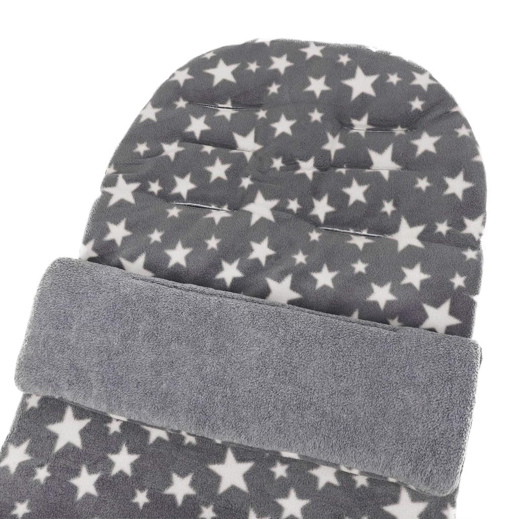 Footmuff for Stroller, Warm, Cold Protection, Autumn/Winter, Envelope Style Sleeping Bag, Warm, Soft, Star Pattern, Windproof, Swaddle, Baby Cuddle, M