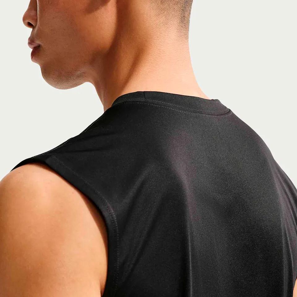 Nike Dri-Fit Round Neck Logo Sleeveless Vest Men Tops IO1430-010