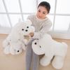 Soft Plush Dog Toy Stuffed Animal Kids Adults Decorative Indoor Display Gift