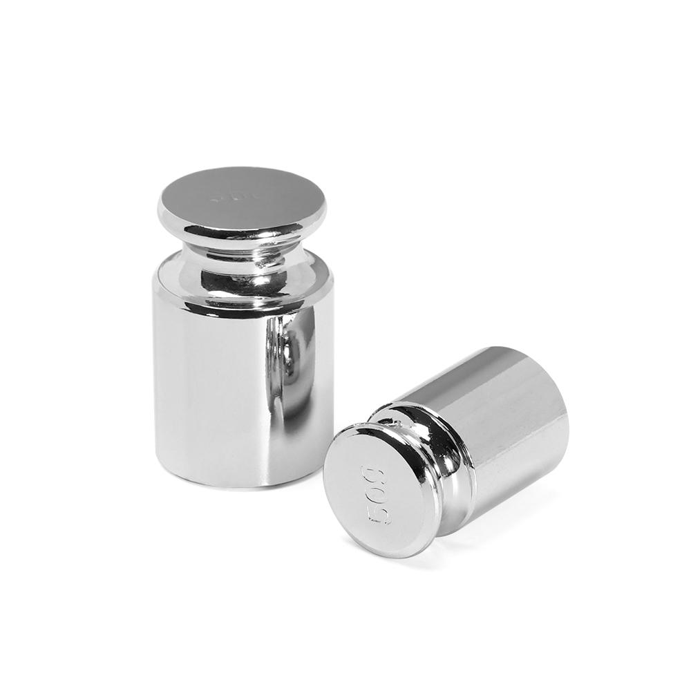 Accurate Calibration Set Stainless Steel Weight Chrome Plating Scale Weights Set For Home Kitchen Tool 1/2/5/10/20/50g/100g