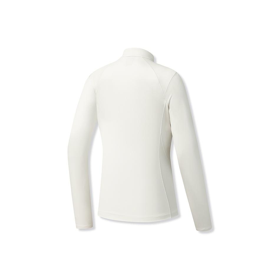 Fila Fitness Casual Sports Simple Breathable Cool Elastic Knit Long Sleeve T-Shirt Women Tops A11W541206FGY