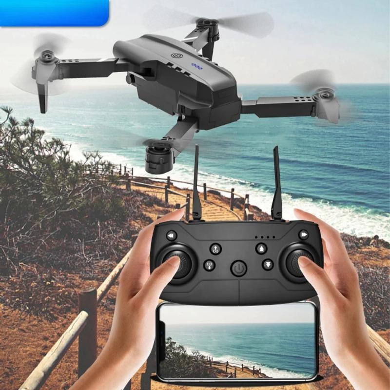 E99 Foldable Drone 4K Dual Camera Quadcopter RC Remote Control Altitude Hold FPV Live Video UAV Aerial Photography
