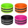 Reflective Bandages Ankle Leg Straps Cycling Comfortable Reflective Straps for Enhances Night Visibilities