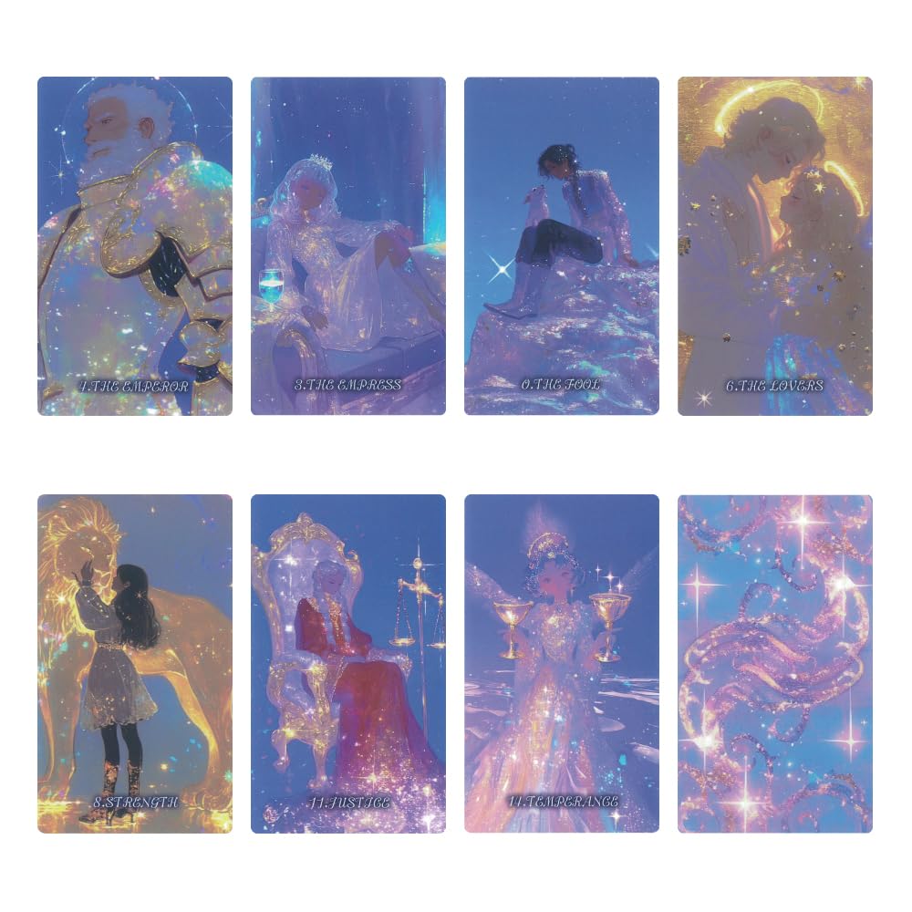 Twilight Dream Tarot Cards | Airi Hanazuki | 22 Cards with Japanese Keyword List [Authentic]