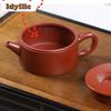 130ml Retro Yixing Purple Clay Teapots Handmade Large Caliber Pot Raw Ore Zhu Mud Kettle With Filter Chinese Zisha Tea Set Gift