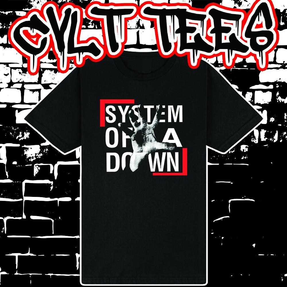 Футболка с логотипом группы System OF A DOWN SOAD ~ 100% Австралийский хлопок Унисекс M