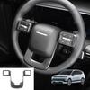 Carbon Fiber Steering Wheel Car Switch Button Trim Panel Frame Cover For Hyundai IONIQ 9 Accessories WW74