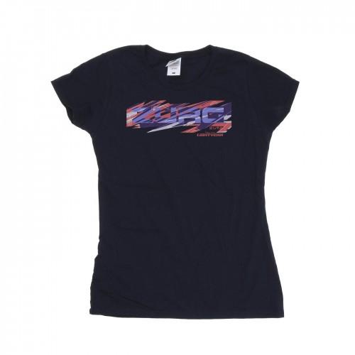 

Disney Womens/Ladies Lightyear Zurg Graphic Title Cotton T-Shirt XXL білий
